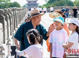 “七七事變”親歷者鄭福來(lái)：活到100歲，就要講到100歲！